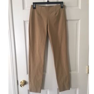 Theory Belisa Ankle Pants in khaki size 0